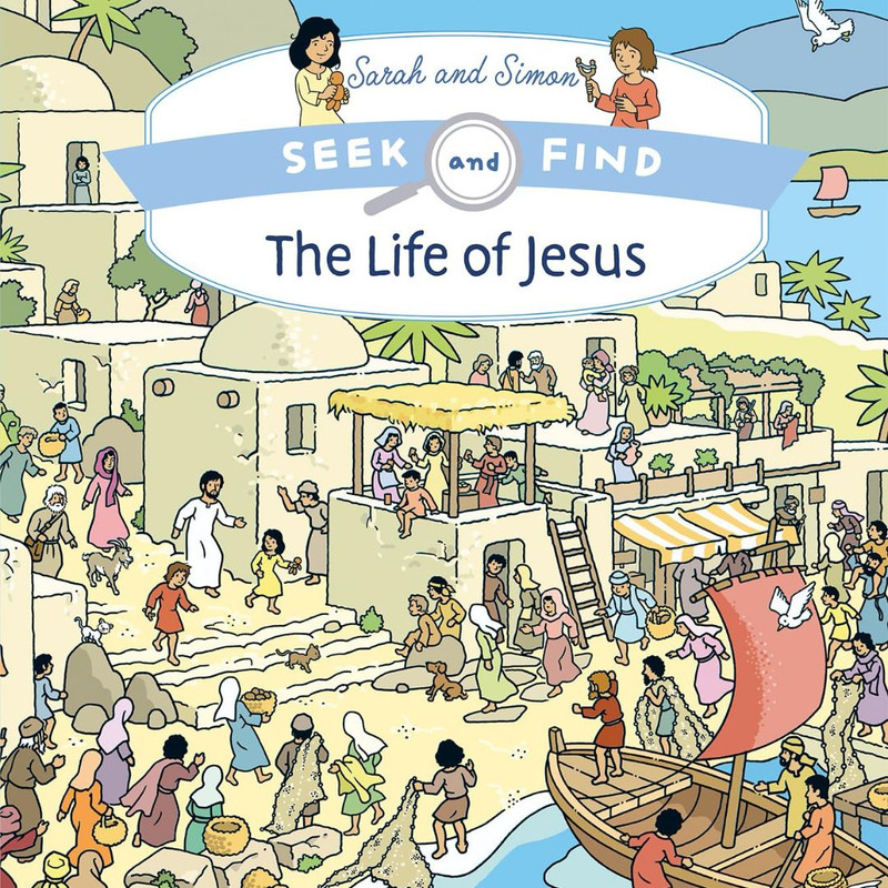 The Life of Jesus: Seek and Find book cover