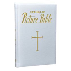 New Catholic Picture Bible (White Cover) book