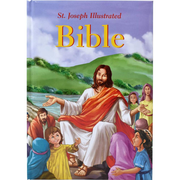 St. Joseph Illustrated Bible: Classic Bible Stories for Children by Reverend Jude Winkler O.F.M. book cover