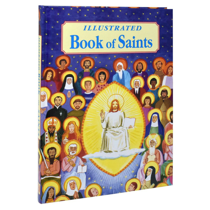 Illustrated Book of Saints by Thomas J Donaghy book cover
