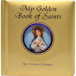 My Golden Book of Saints by Thomas J Donaghy book cover