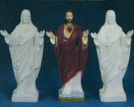 BLESSING SACRED HEART OF JESUS OUTDOOR STATUE 24" 