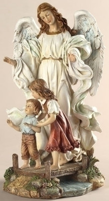 Classic Guardian Angel Figure