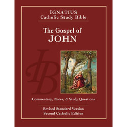 The Gospel of John (Ignatius Catholic Study Bible) by Scott Hahn book cover