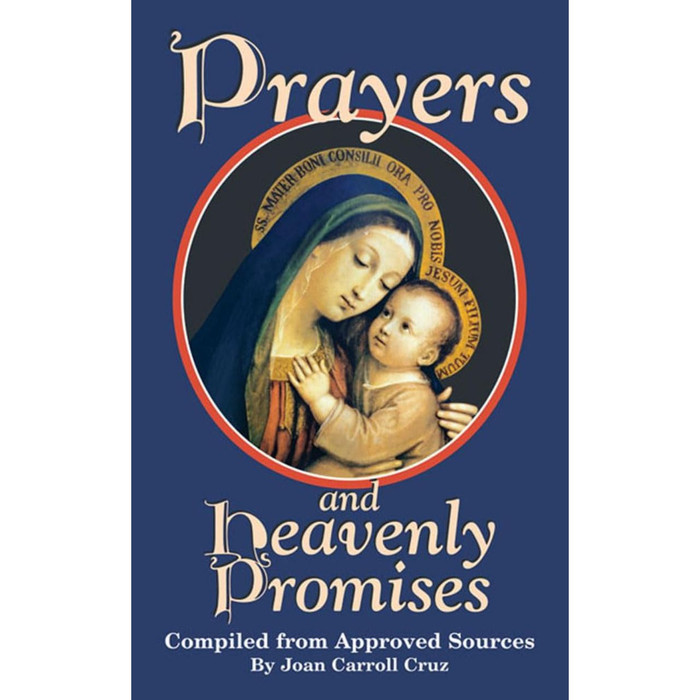 Prayers and Heavenly Promises by Joan Carroll Cruz book cover