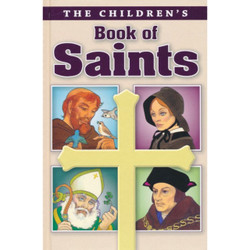 Children's Book of Saints by Louis M Savary book cover