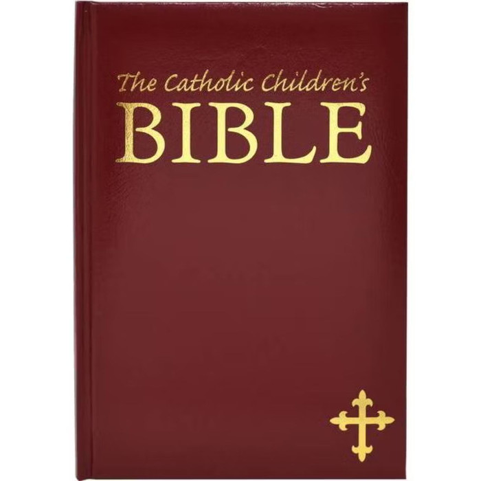 The Catholic Children's Bible NAB (maroon) book cover