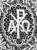Alb with IHS or Alpha Omega Lace Design