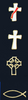 Black Clergy Tab Collar Shirt Monogram Options