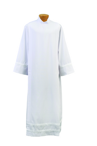 Alb With Embroidered Braid 4334