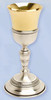 Gold and Silver Plated Chalice K923