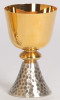 Gold Plated Two-Tone Chalice K356