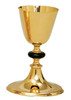 Gold Plated Chalice and Paten K206