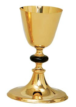 Gold Plated Chalice and Paten K206