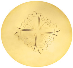 24k Gold Plated Engraved Scale Paten