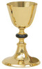 Gold Plated Chalice and Paten K106