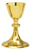 Gold Plated Chalice and Paten K441