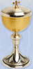 Gold Plated & Oxidized Silver Ciborium K927