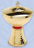 Gold Plated With Red Node Ciborium K720