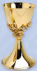 Gold Plated Chalice K721