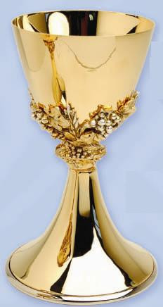 Gold Plated Chalice K721