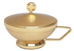 Gold Plated Ciborium With Handle K374