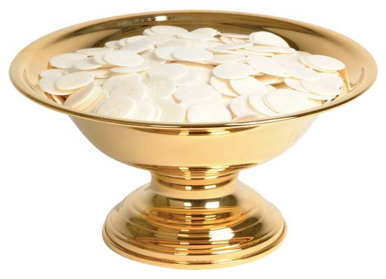 24k Gold Plated Ciborium Bowl K368