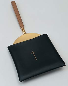 Black Vinyl Paten Case K49