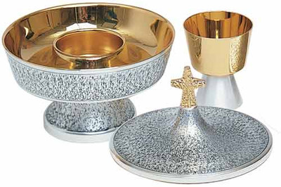 Gold Plated & Oxidized Silver K371