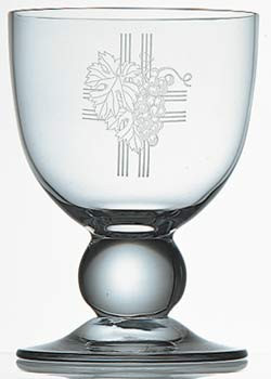 Crystal Chalice & Paten 2-Piece Set K1250