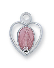 PINK MIRACULOUS MEDAL LMHP