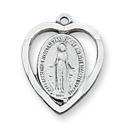 Heart Miraculous Medal