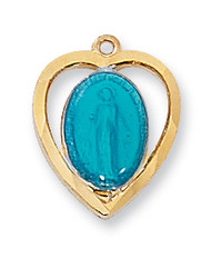 BLUE MIRACULOUS MEDAL J426ME