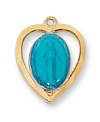 BLUE MIRACULOUS MEDAL J426ME