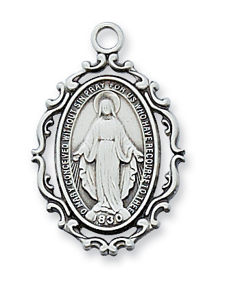 Filagree Edge Miraculous Medal