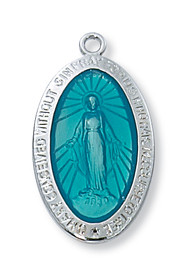 BLUE MIRACULOUS MEDAL L311ME