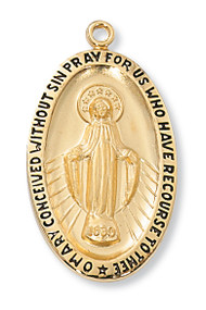 MIRACULOUS MEDAL J334MI