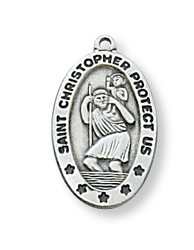 ST. CHRISTOPHER MEDAL L464
