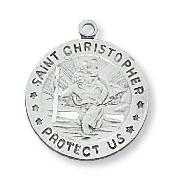 ST. CHRISTOPHER MEDAL L310CH