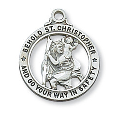 ST. CHRISTOPHER MEDAL L604