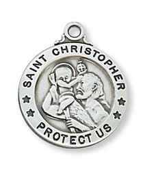 ST. CHRISTOPHER MEDAL L600CH