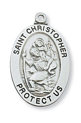 ST. CHRISTOPHER MEDAL L461CH