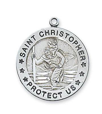 ST. CHRISTOPHER MEDAL L312CH