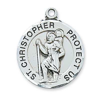 ST. CHRISTOPHER MEDAL L608
