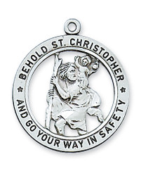 ST. CHRISTOPHER MEDAL L2514
