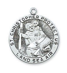 ST. CHRISTOPHER MEDAL L420CH