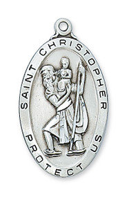 ST. CHRISTOPHER MEDAL L462