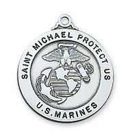 ST. MICHAEL MARINES MEDAL L650MRN
