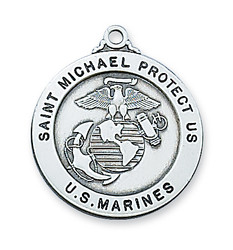 ST. MICHAEL MARINES MEDAL L650MRN