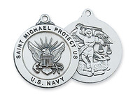 ST. MICHAEL NAVY MEDAL L650NY